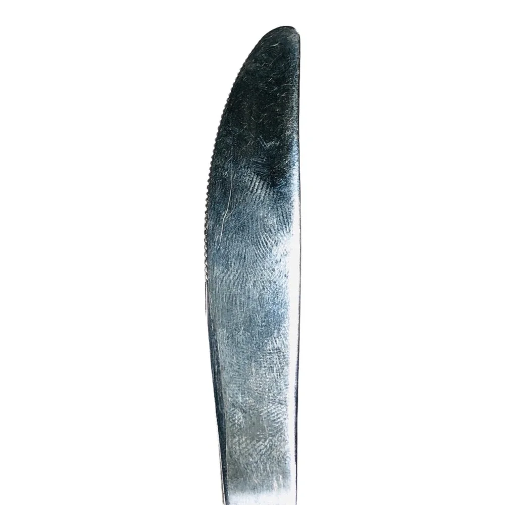 Vintage Cyprus Airways Colonial Dinner Knife Stainless Steel‎ Airlines Plane 7